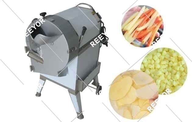 Bulb Type Root Vegetable Cutting Machine