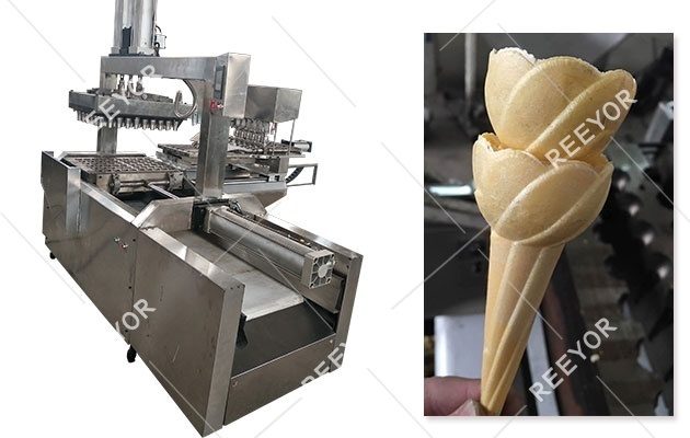 Wafer Ice Cream Cone Making Machine