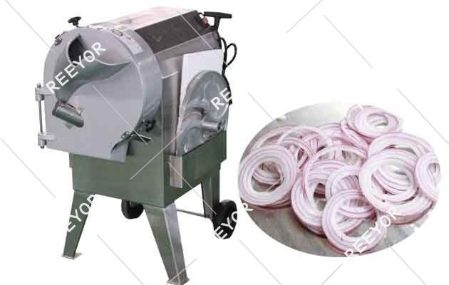 Bulb Type Root Vegetable Cutting Machine