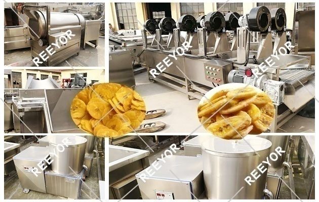 Banana Plantain Chips Processing Line Commercial Factory Price